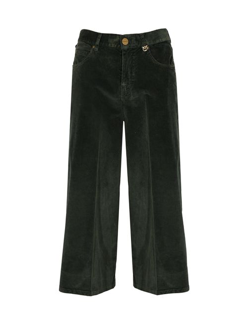 Bermuda lungo Burkina in velluto di modal a costine PINKO | 104646 A2RZX73